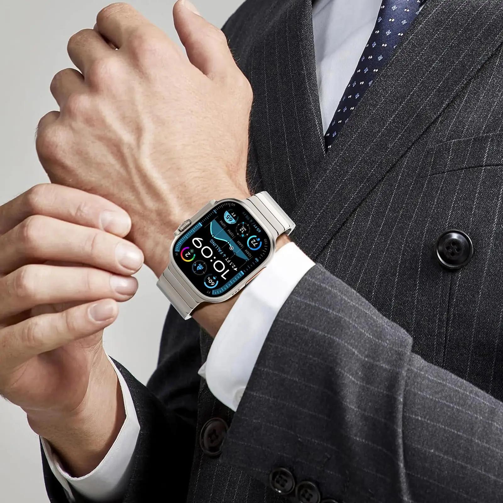 CHANCHY titaanist asendusrihm Apple Watchile — elegantne ja – pilt 7