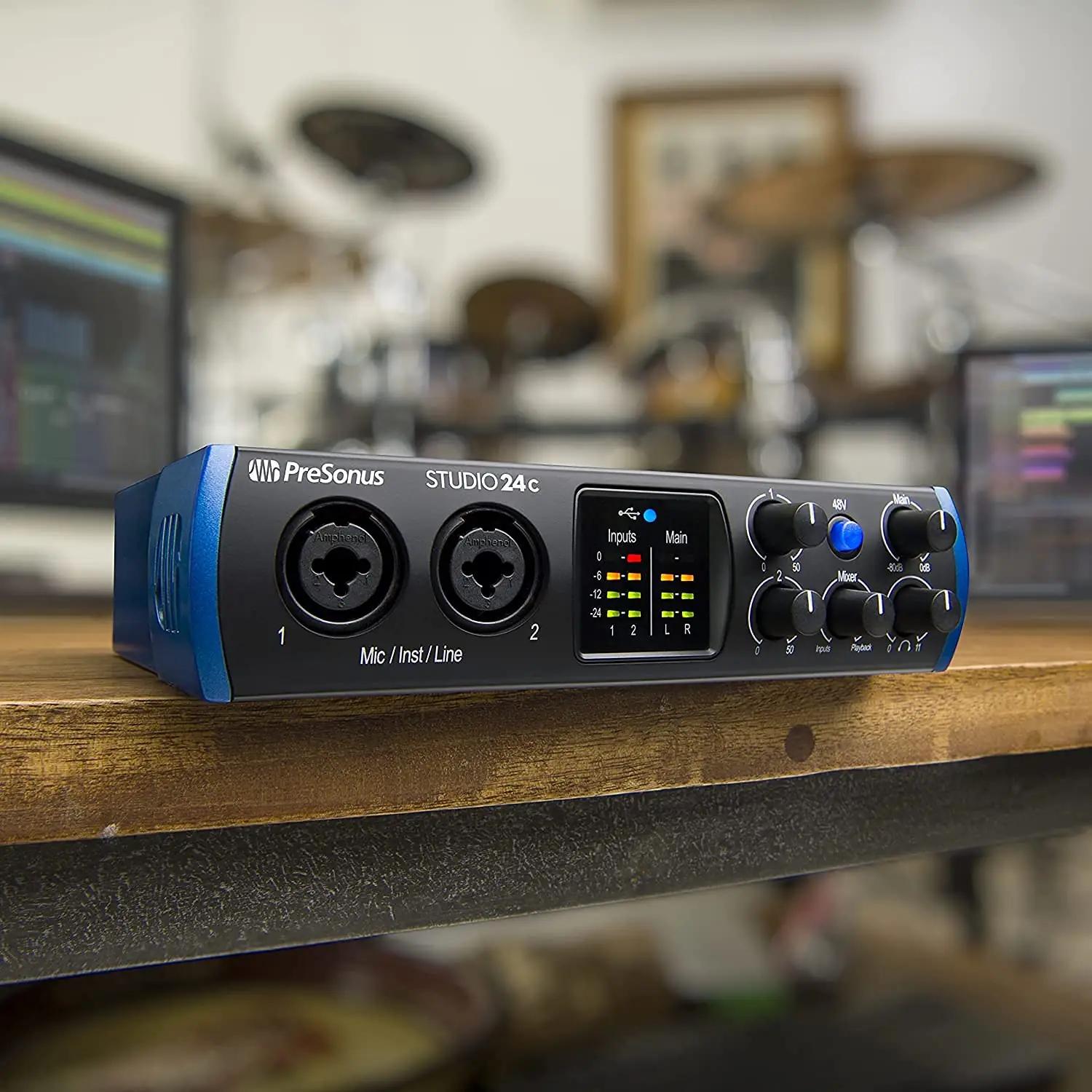 PreSonus heliliides Studio 24c – kompaktne salvestuse lahendus – pilt 6