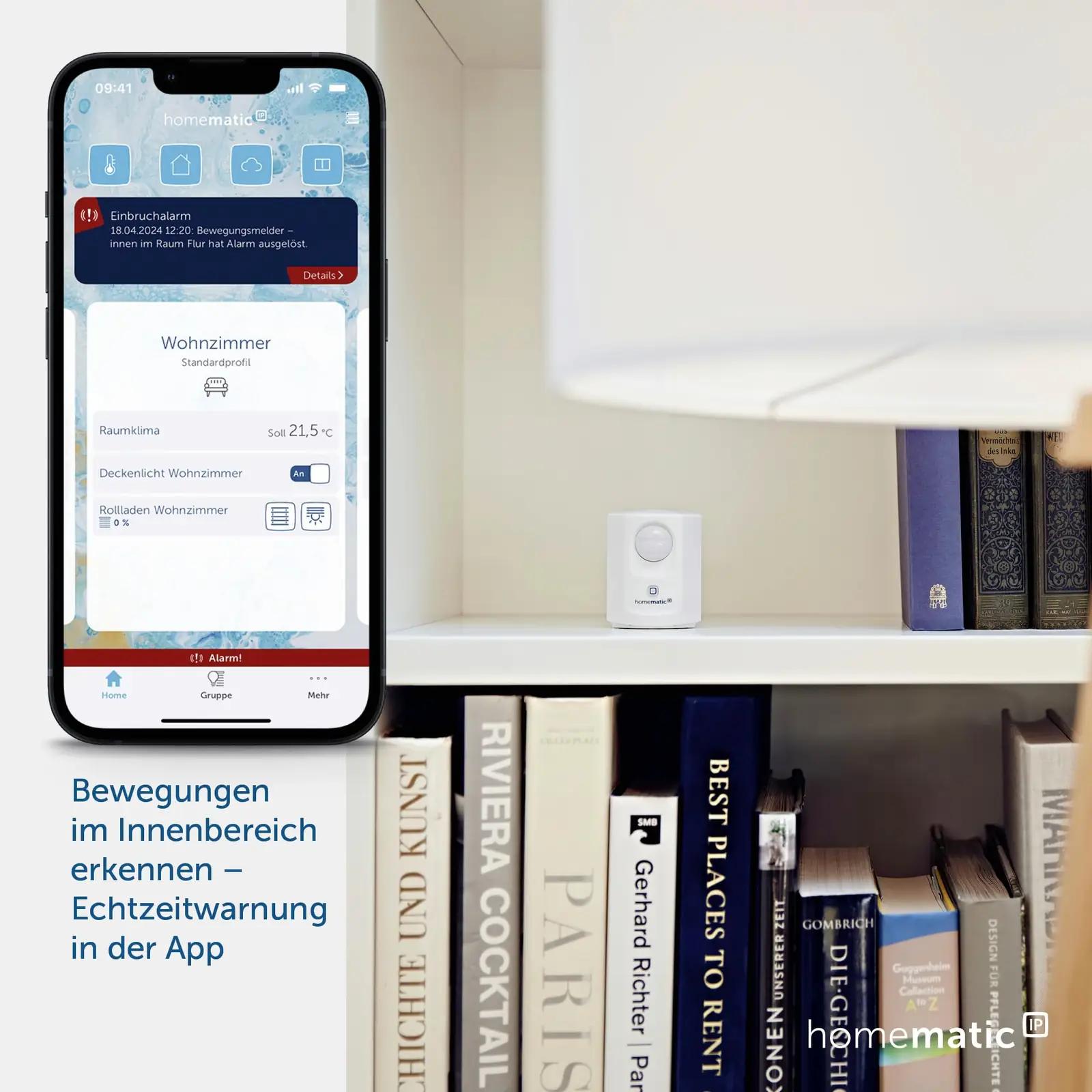 Homematic IP 142722A0 liikumisandurid – detailne lähivaade