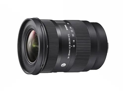 Sigma kvaliteetne 16–28mm F2.8 objektiiv Sony E-kinnitusele – detailne vaade
