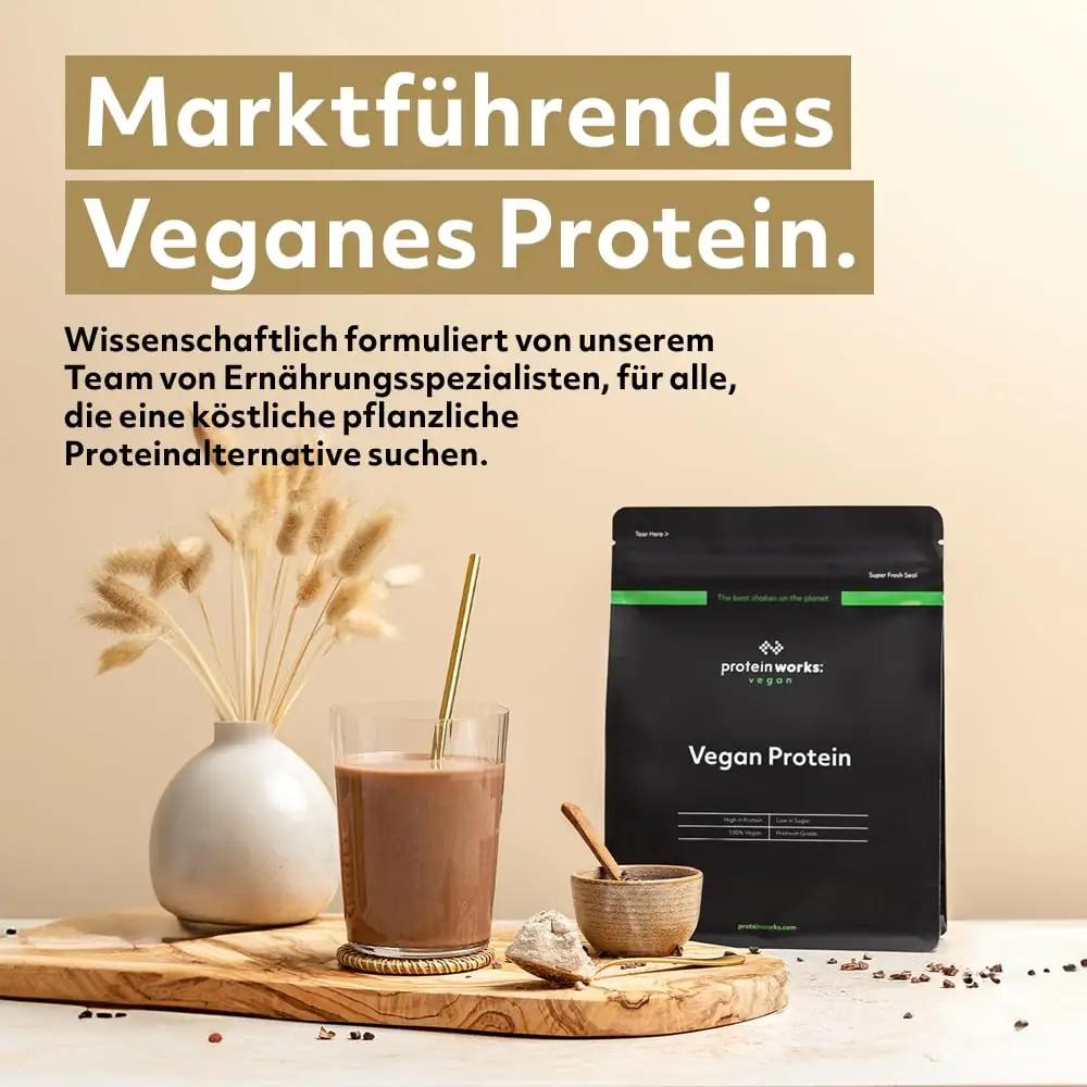 THE PROTEIN WORKS POWVEGANVAN2KG valku – detailne lähivaade