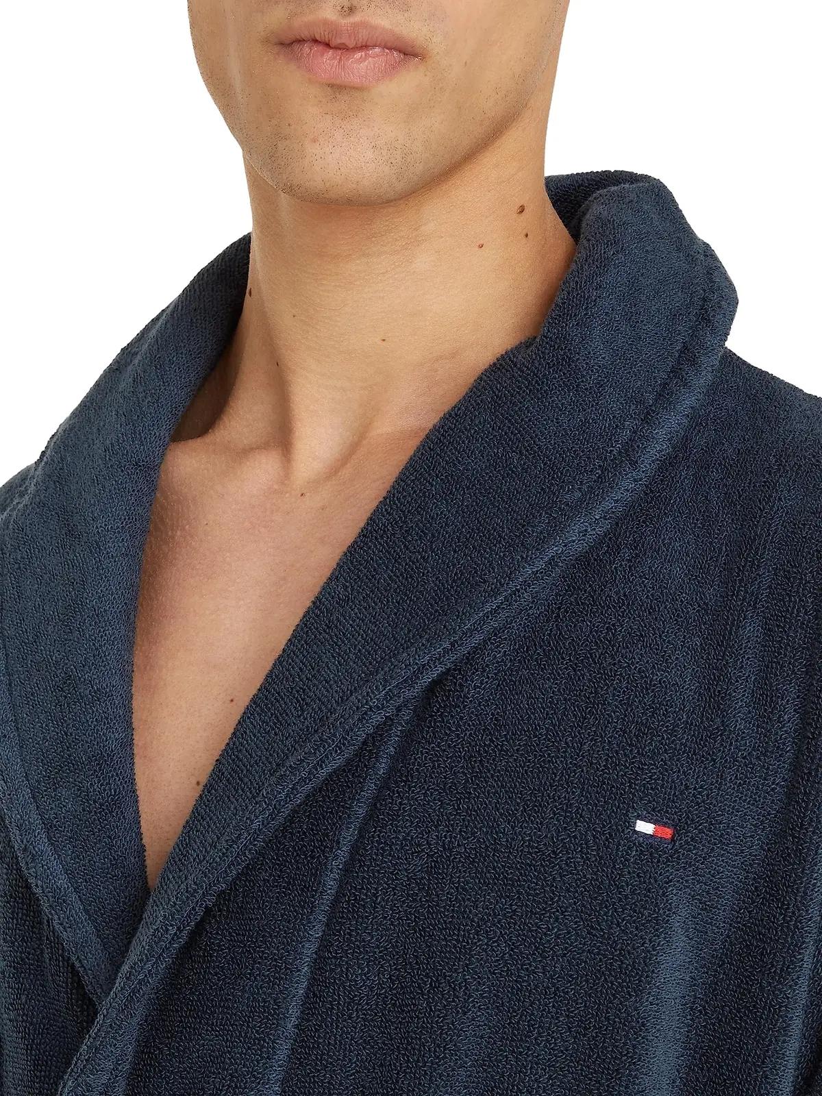 Tommy Hilfiger puuvillane meeste hommikumantel – mugav ja pehme L – lisavaade