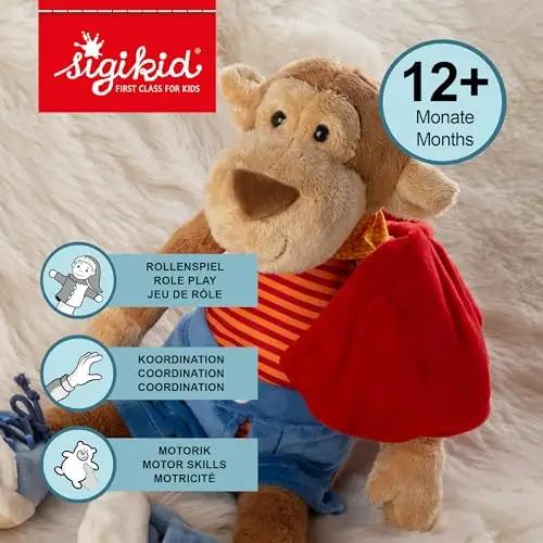 Sigikid pehme õppimisahv mänguasi – pehme materjal, kingiidee – detailne vaade