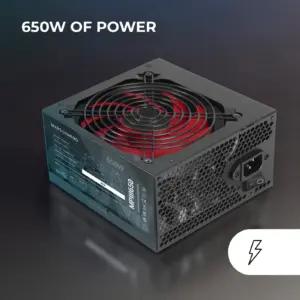Mars Gaming MPIII650 toiteplokid – detailne lähivaade
