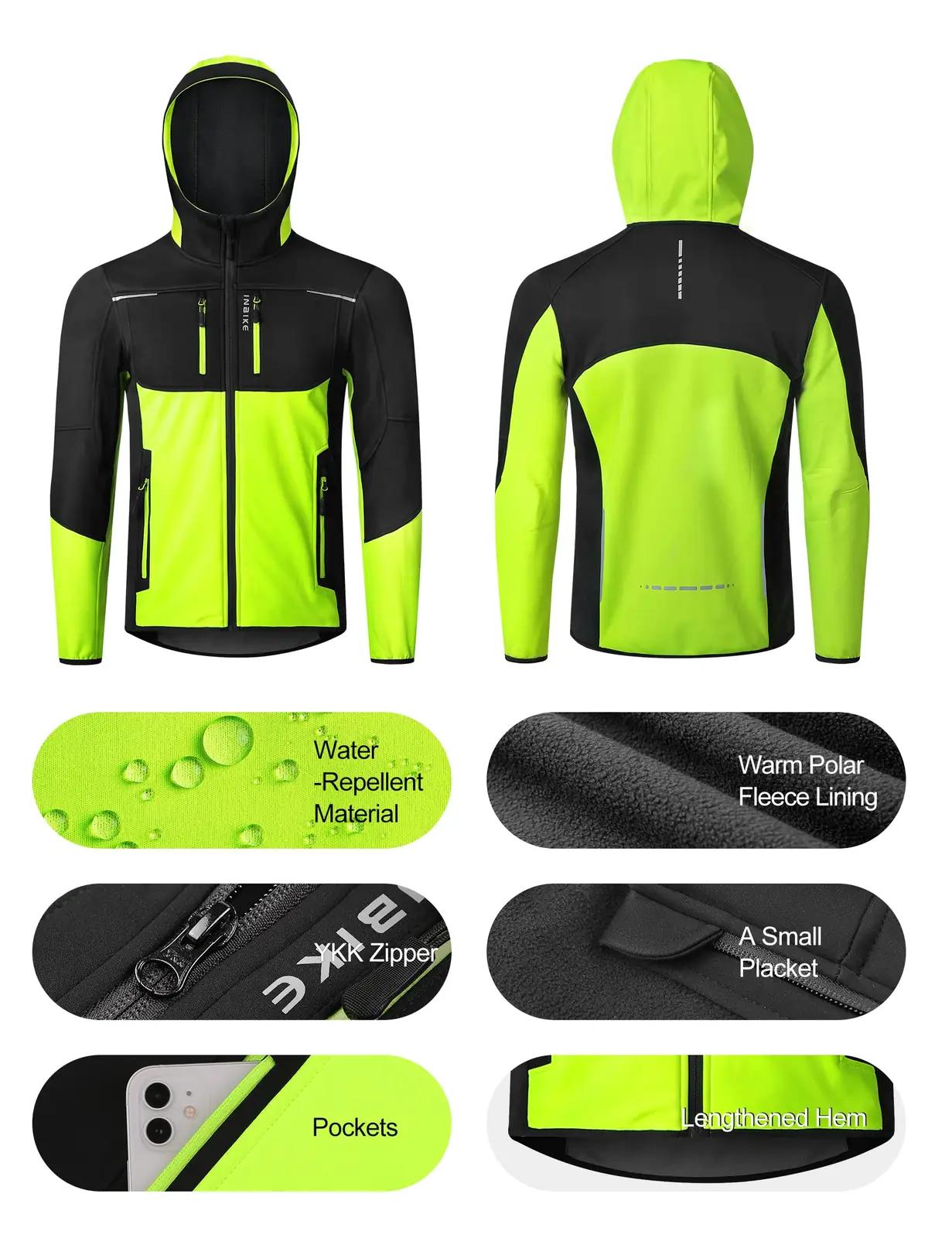 INBIKE veekindel softshell-meestejakk – soojust ja hingavust – pilt 8