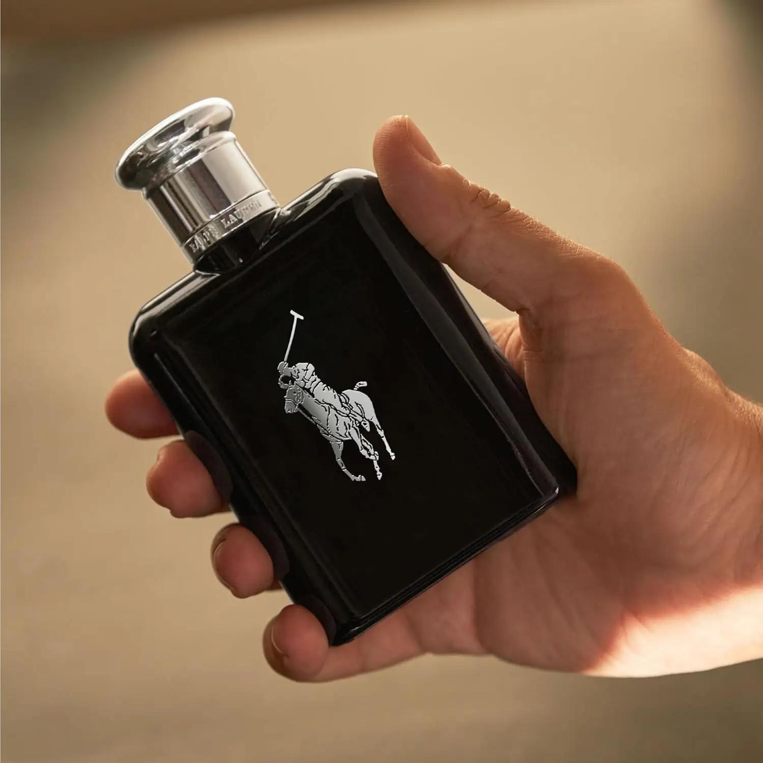 Ralph Lauren Polo Black 125 ml – puidune parfüüm meestele – kasutusnäide
