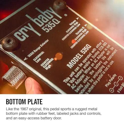 Jim Dunlop mustad Wah-Wah pedaal — vastupidav efektkit – pilt 12