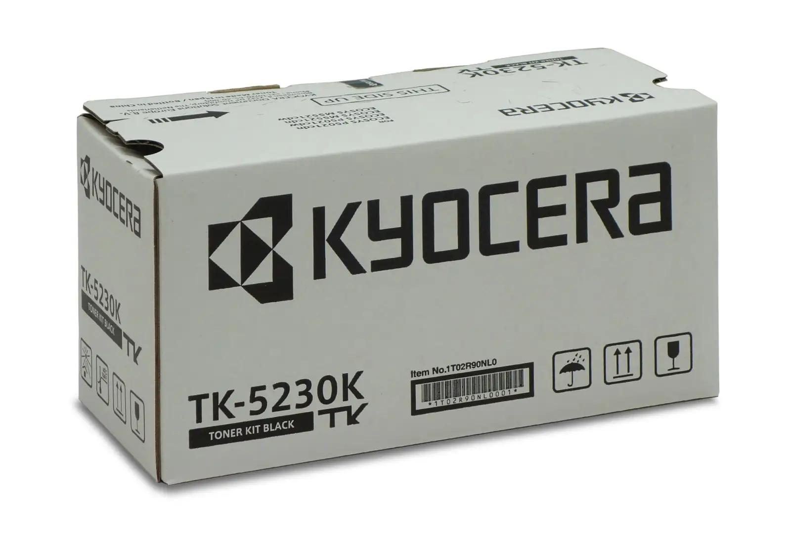Kyocera must originaaltoner TK‑5230K — suur lehekülgede maht