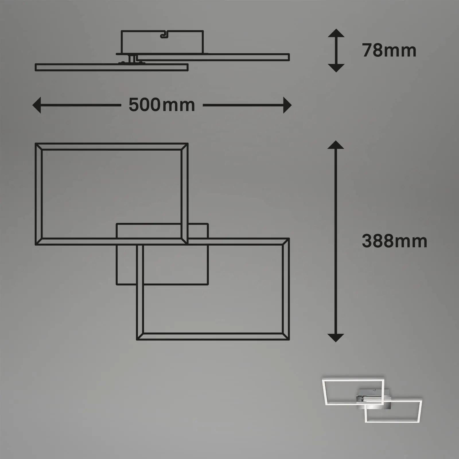 BRILONER modernne LED laelamp reguleeritava valgusega – pilt 8