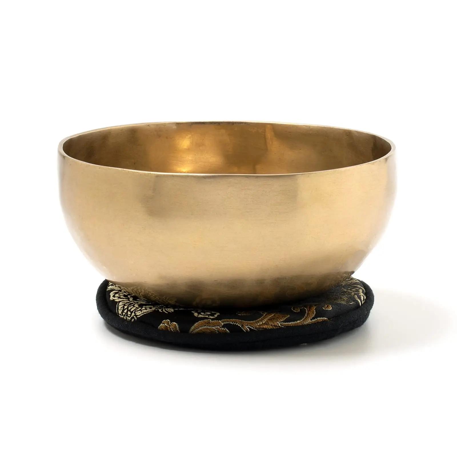 Klangschalen-Center pronksist meditatsioonikauss – umbes 300 g – detailne vaade
