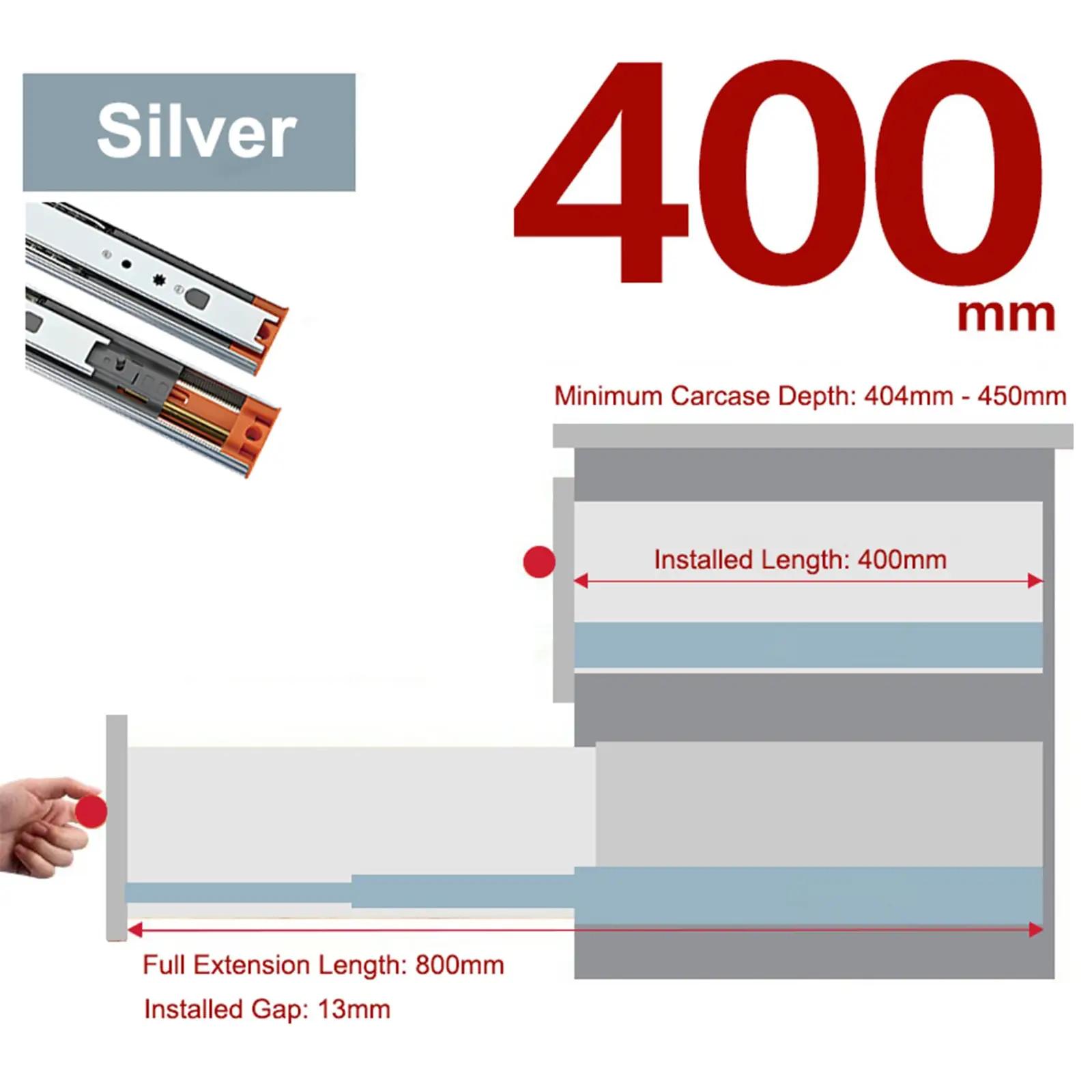 LOOTICH galvaniseeritud terasest sahtliliist 400 mm — sile – detailne vaade