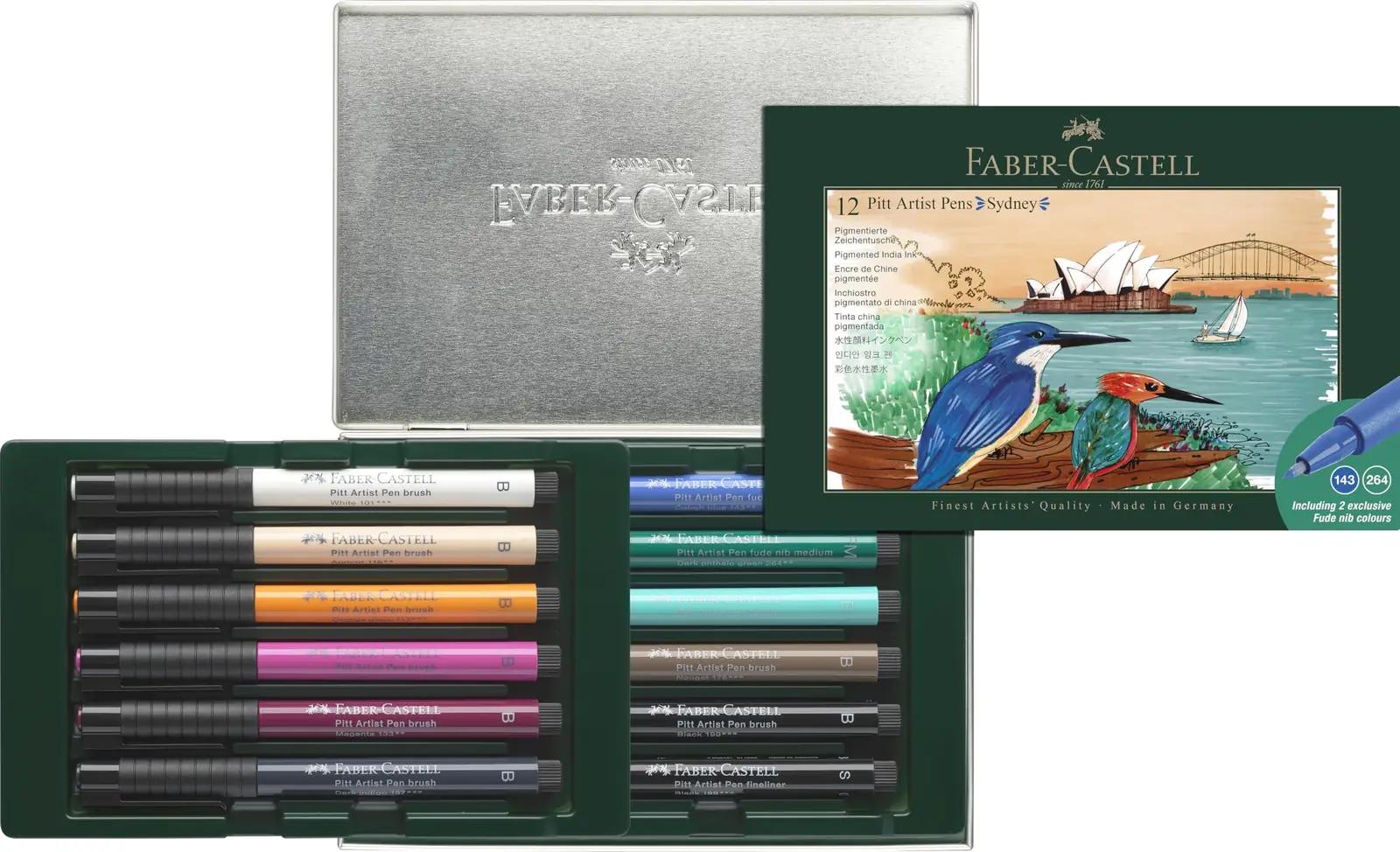 Faber-Castell 267138 vedeltindiga rullpastapliiatsid – toote esivaade