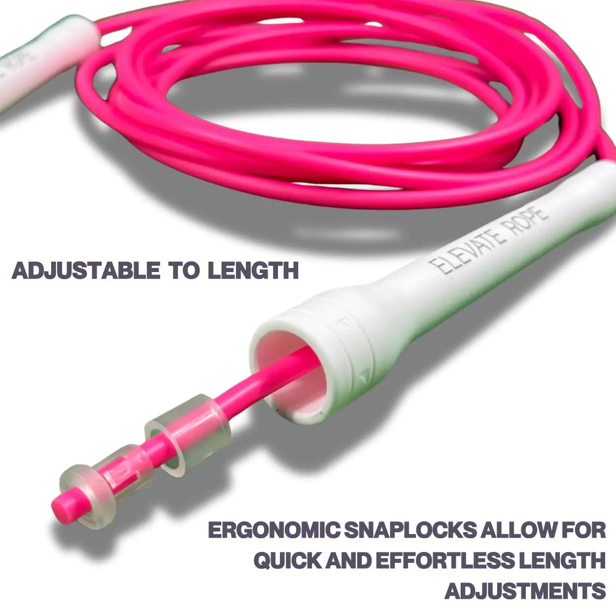 Elevate Rope tugev PVC hüppenöör – kiire treeningukomplekt – pilt 6