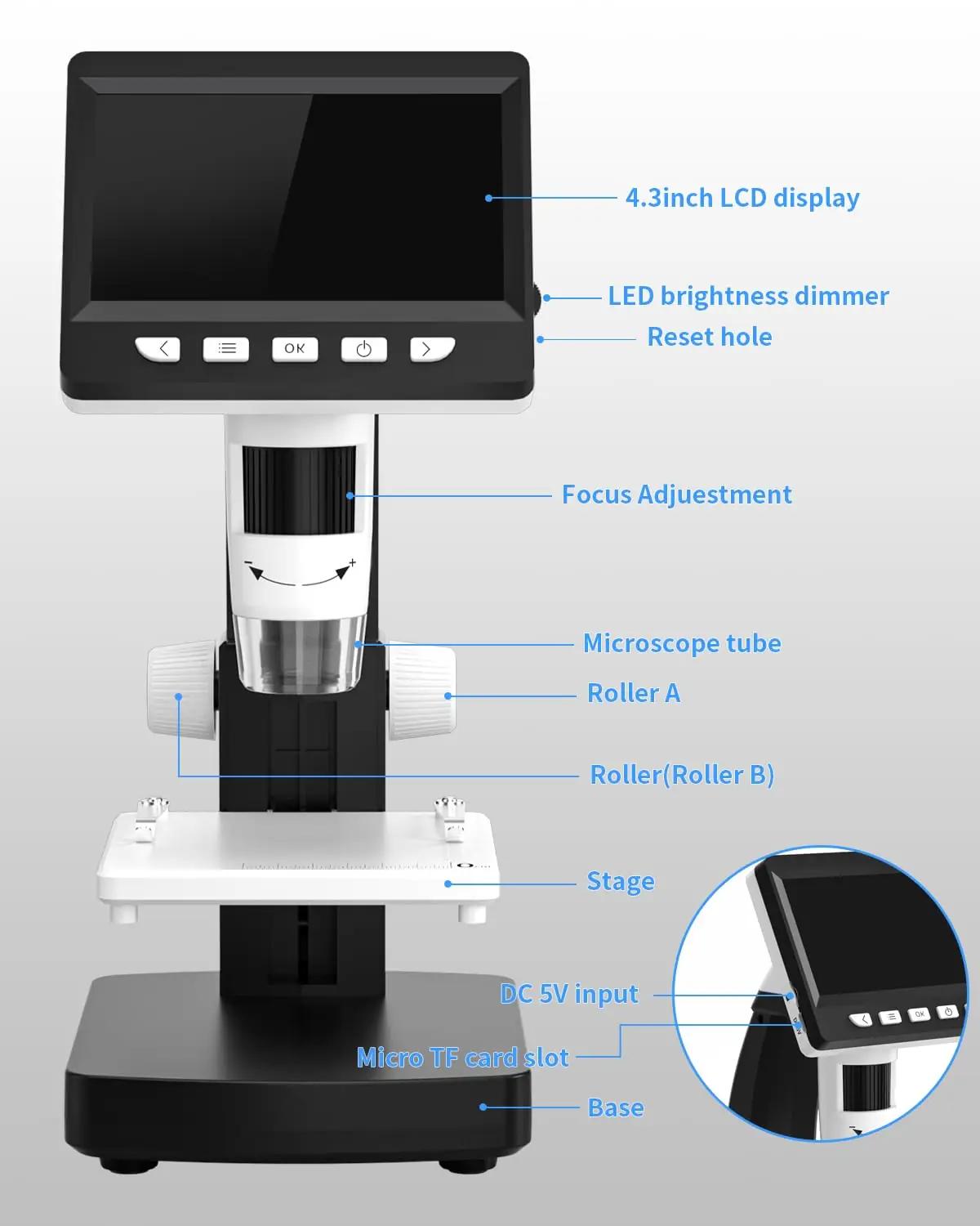CIMELR digitaalne USB-mikroskoop 50–1000× suurendusega – pilt 8