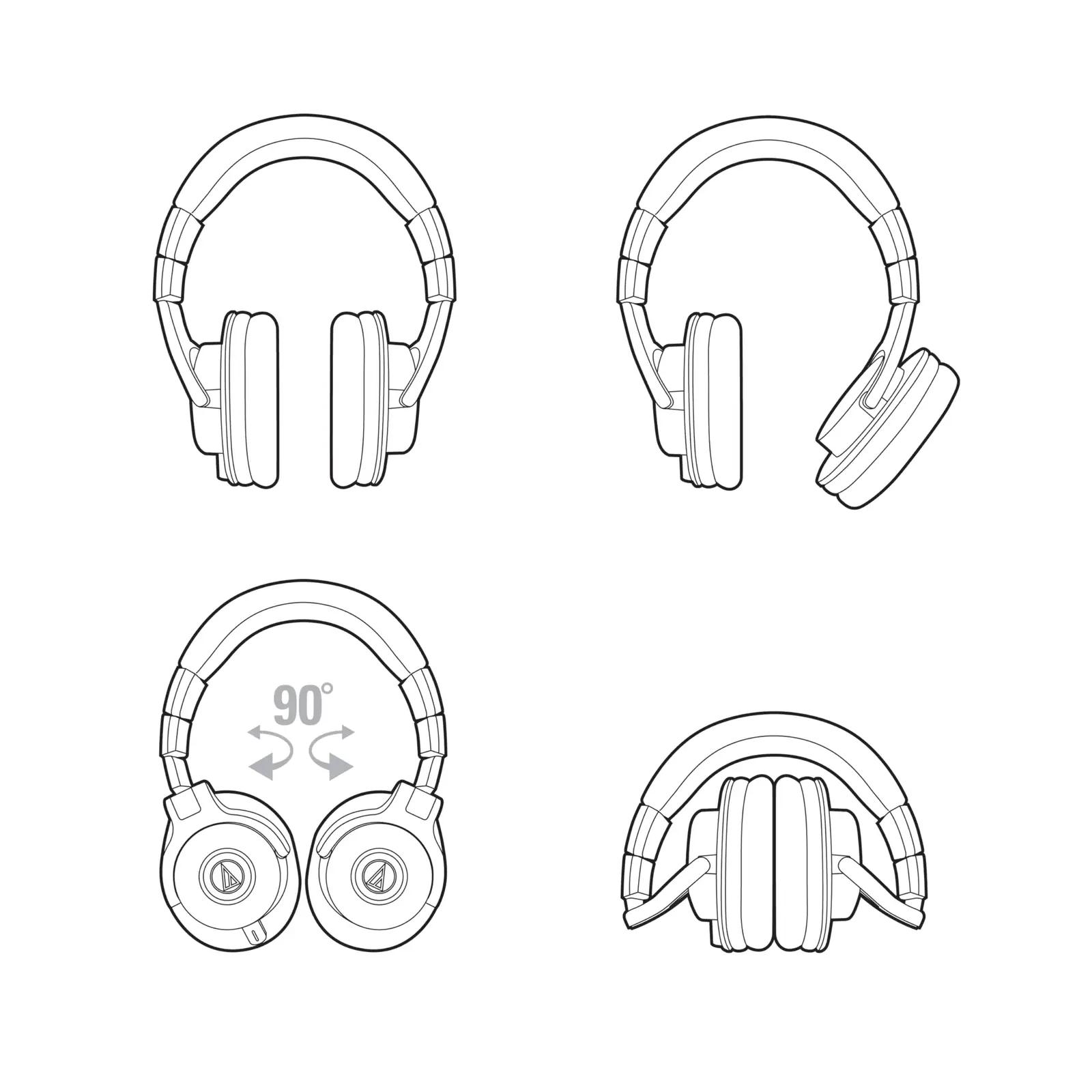 Audio-Technica kvaliteetsed stuudiokuularid — mugav ja vastupidav – pilt 7