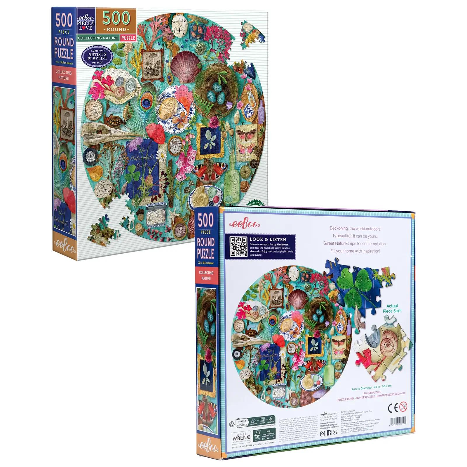 eeBoo puidust tundeid loov papppuzzle — 500 osa antik – pilt 7