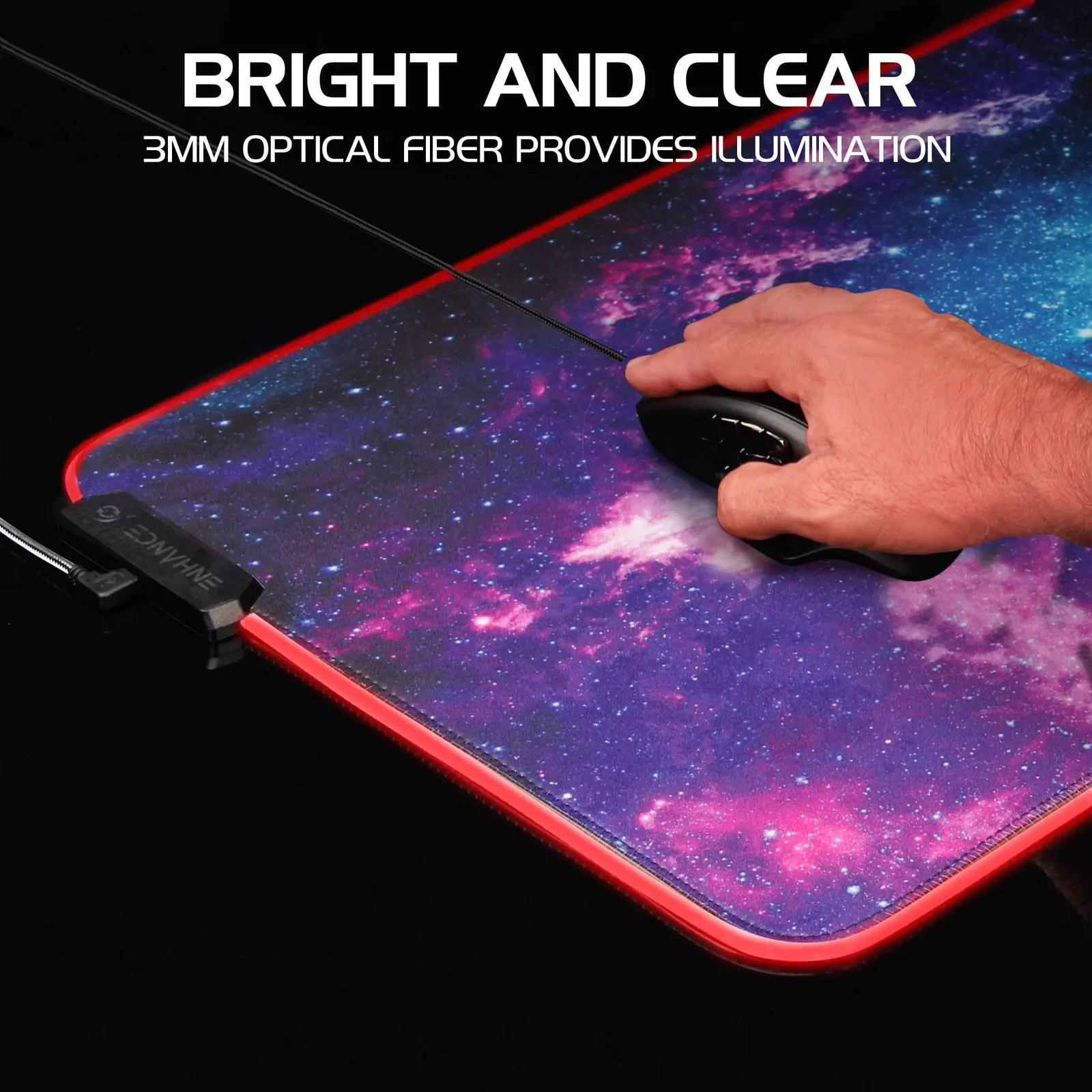 ENHANCE pehme kummist XXL mängumatt RGB valgustusega – pilt 8