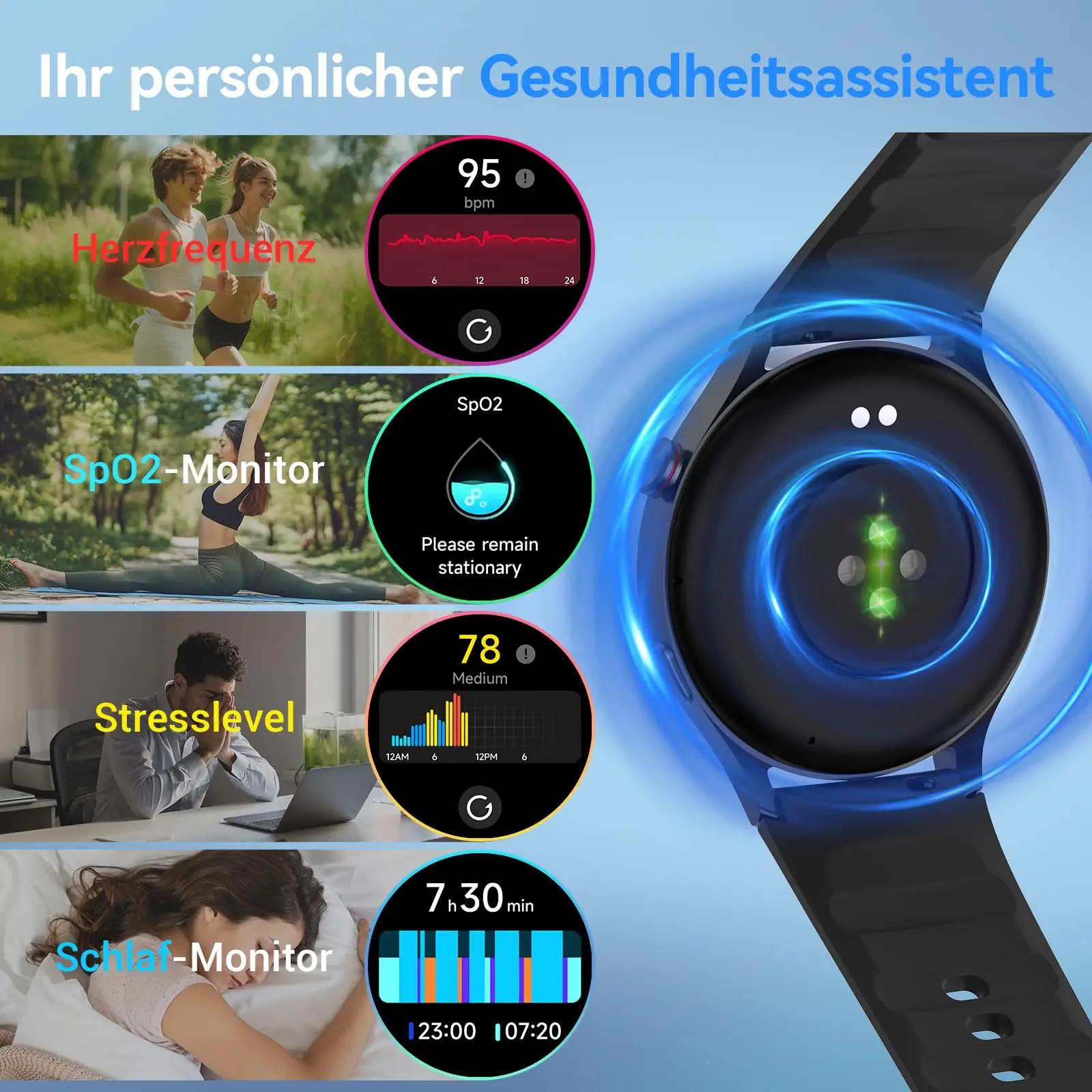 Fitpolo stiilne AMOLED nutikell – veekindel ja kingitusideeks – kasutusnäide