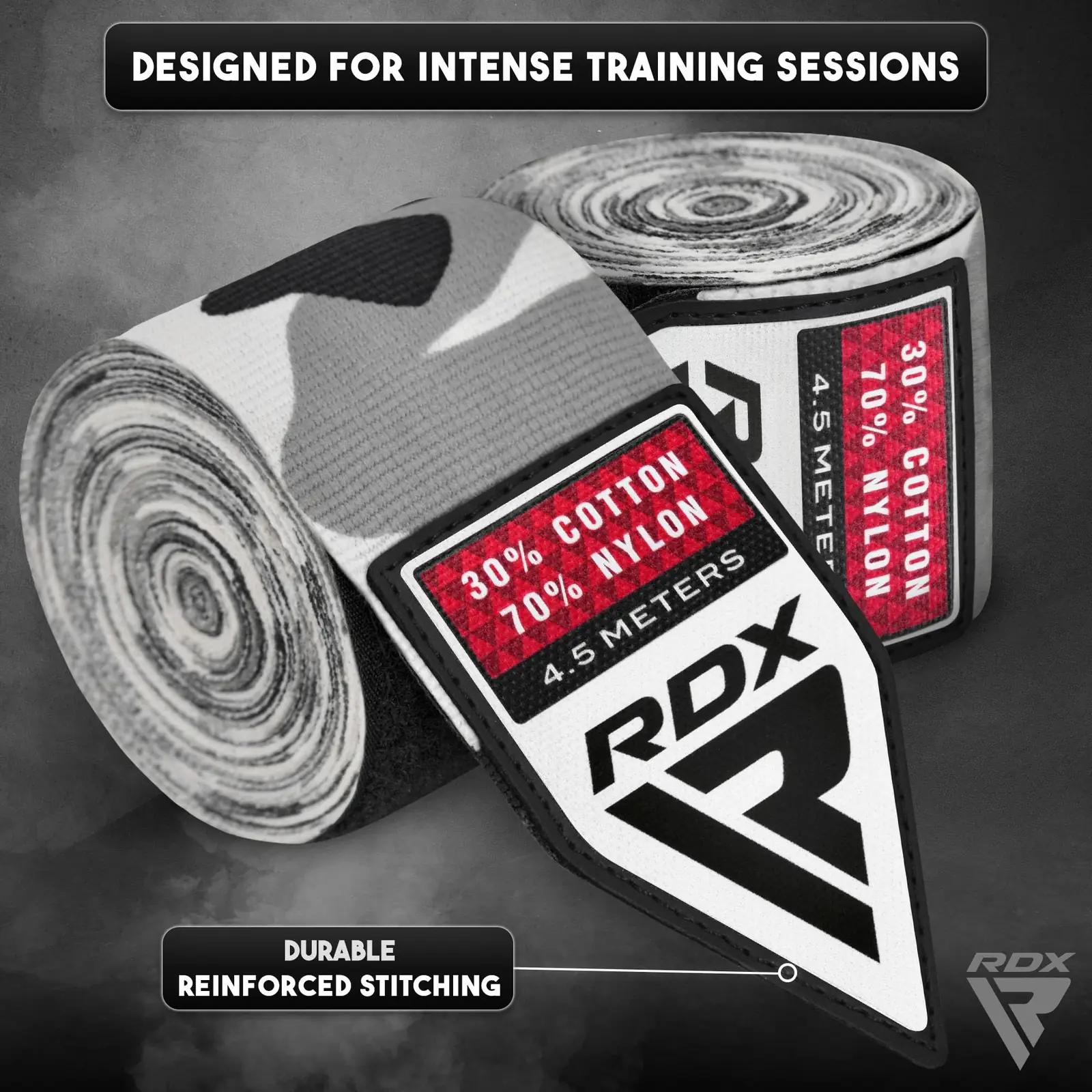 RDX elastne boksiteip 4,5 m – pehme puuvillane kaitse käele – pilt 6