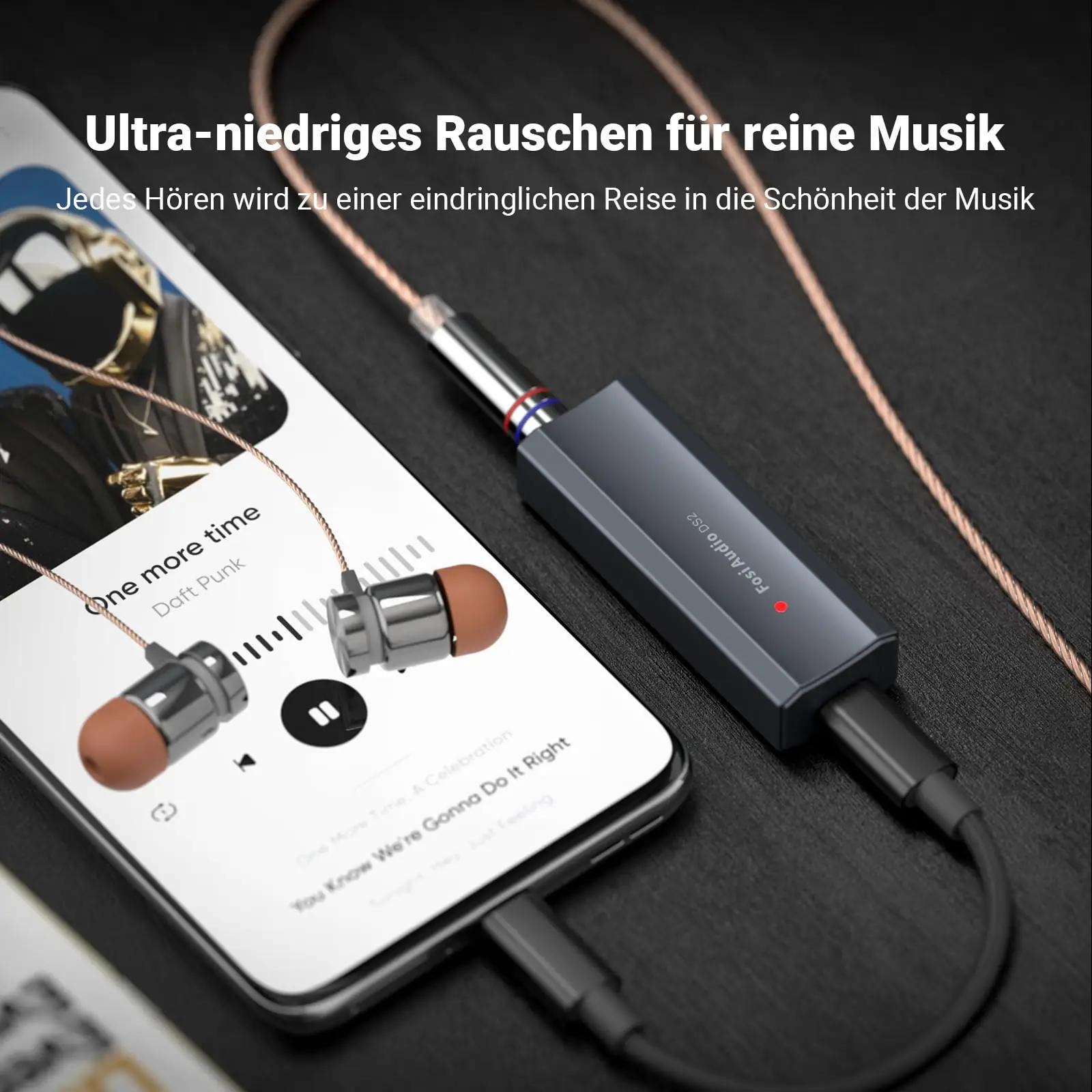 Fosi Audio metallist kaasaskantav DAC- ja kõrvaklappivõimendi – lisavaade