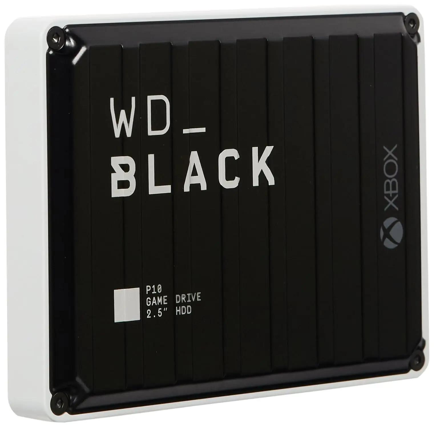 WD_BLACK 5TB mängukõvaketas Xboxile — suur salvestusruum – kasutusnäide