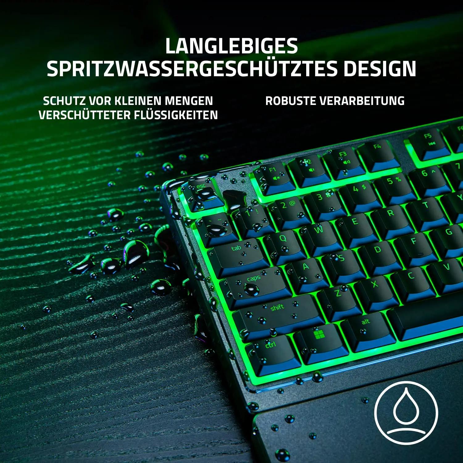 Razer mänguritastatuur Ornata V3 X — madal membraan, ergonoomia – lisavaade
