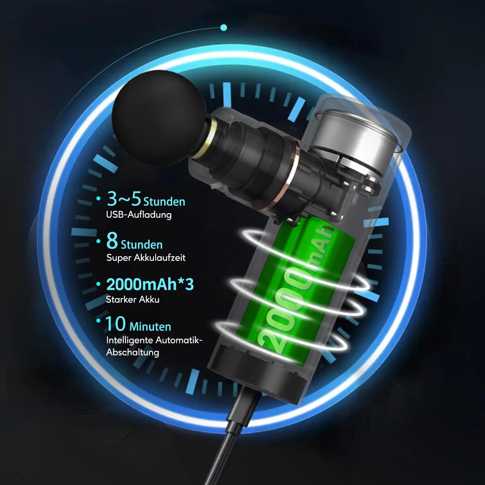 arboleaf mini massaažipüstol CM20C — kerge lihasteraapia – pilt 7