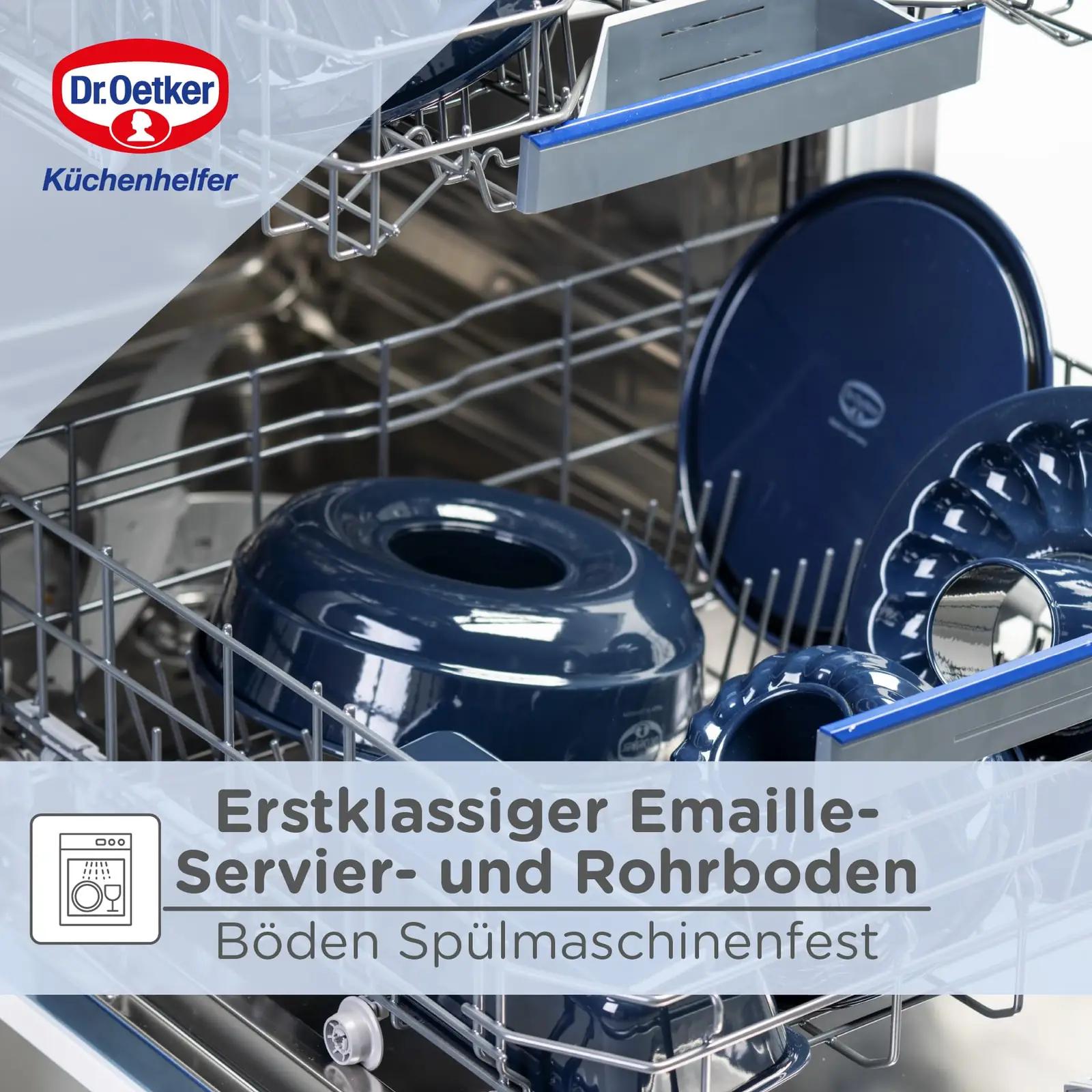 Dr. Oetker emaille-springvorm Ø26 cm – vastupidav ja dekoratiivne – pilt 7