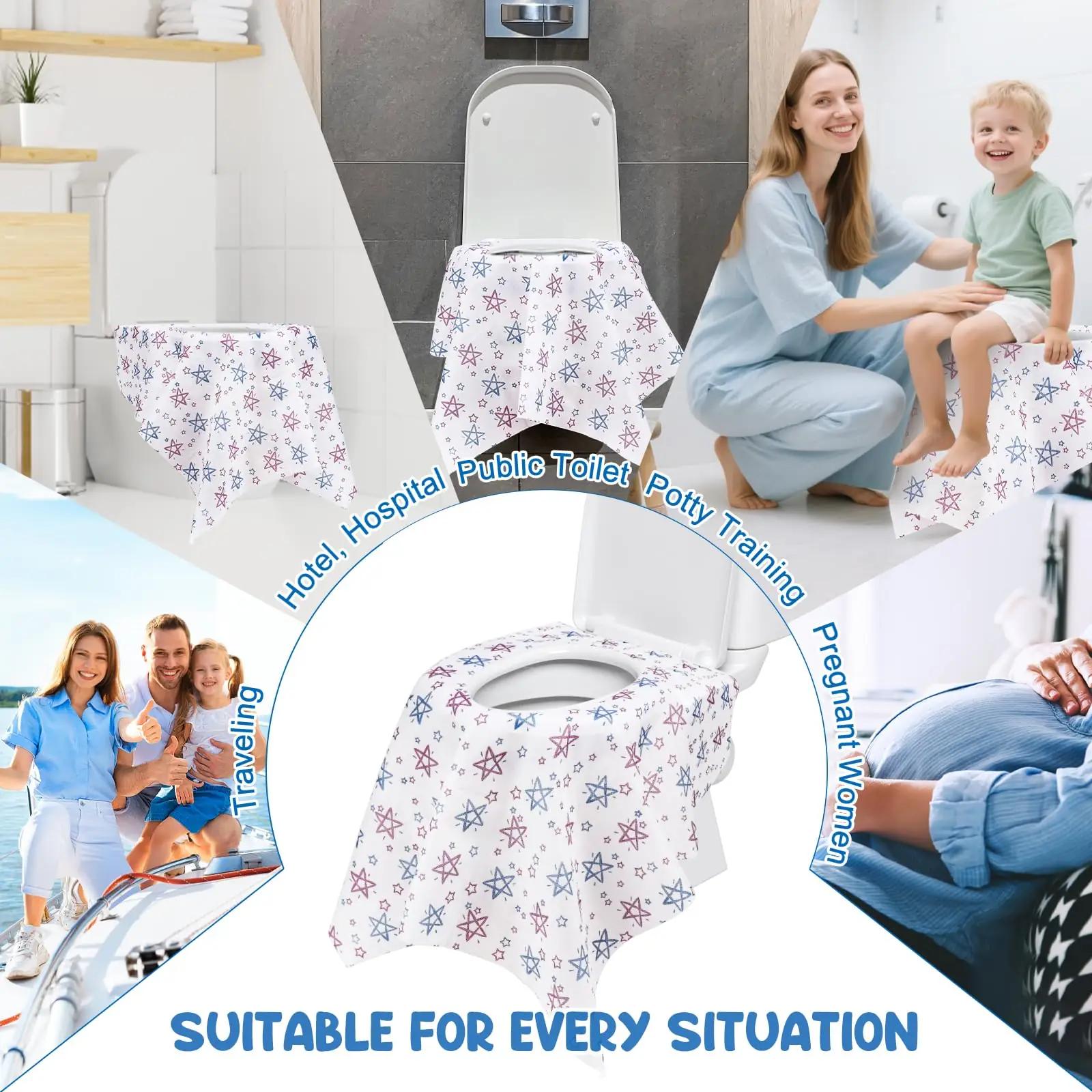 Homgaty hügieenne ühekordne WC-istme kate — sobib XL istmele – lisavaade