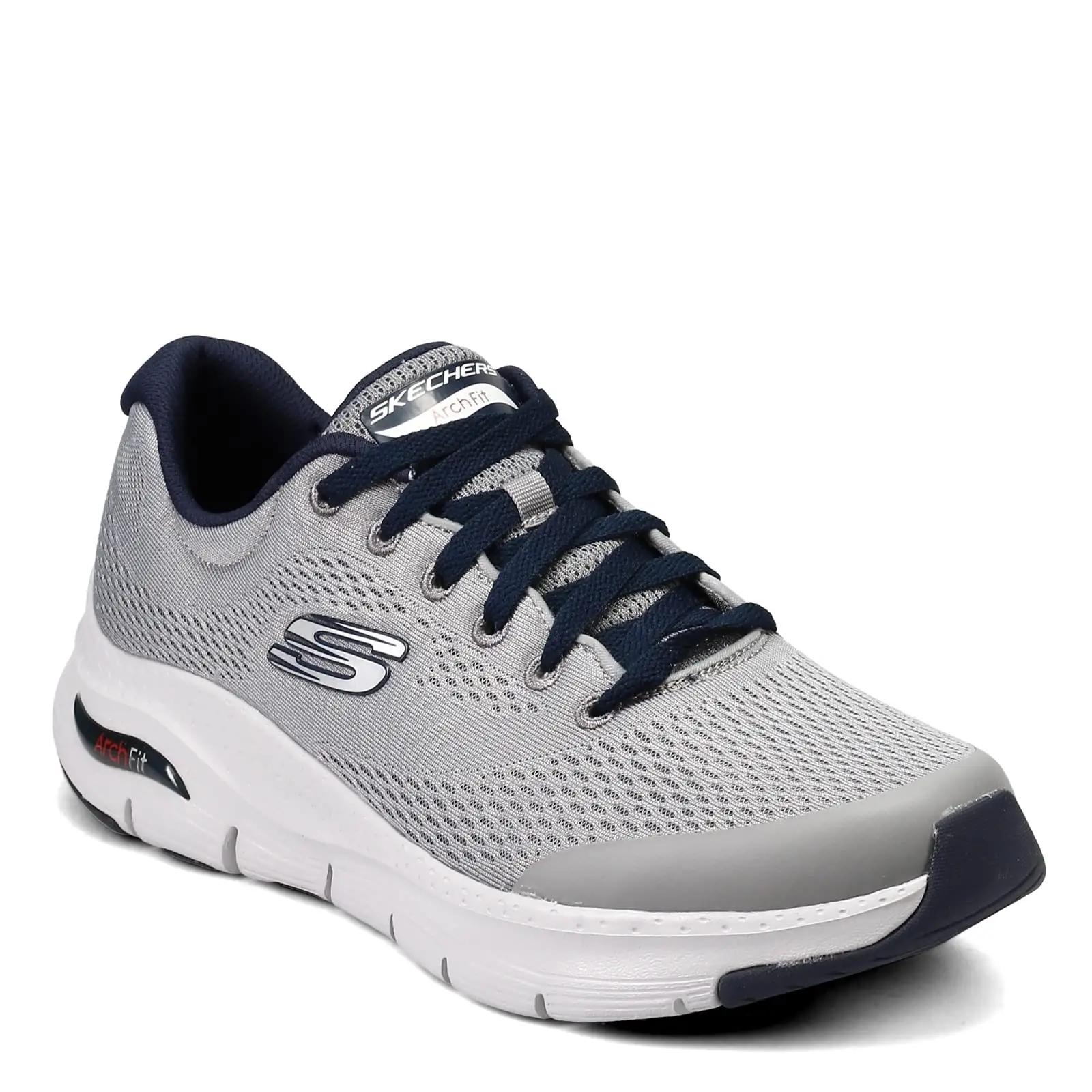 Skechers pehmed võrksussid sportlikuks kandmiseks ja igapäevaks – detailne vaade