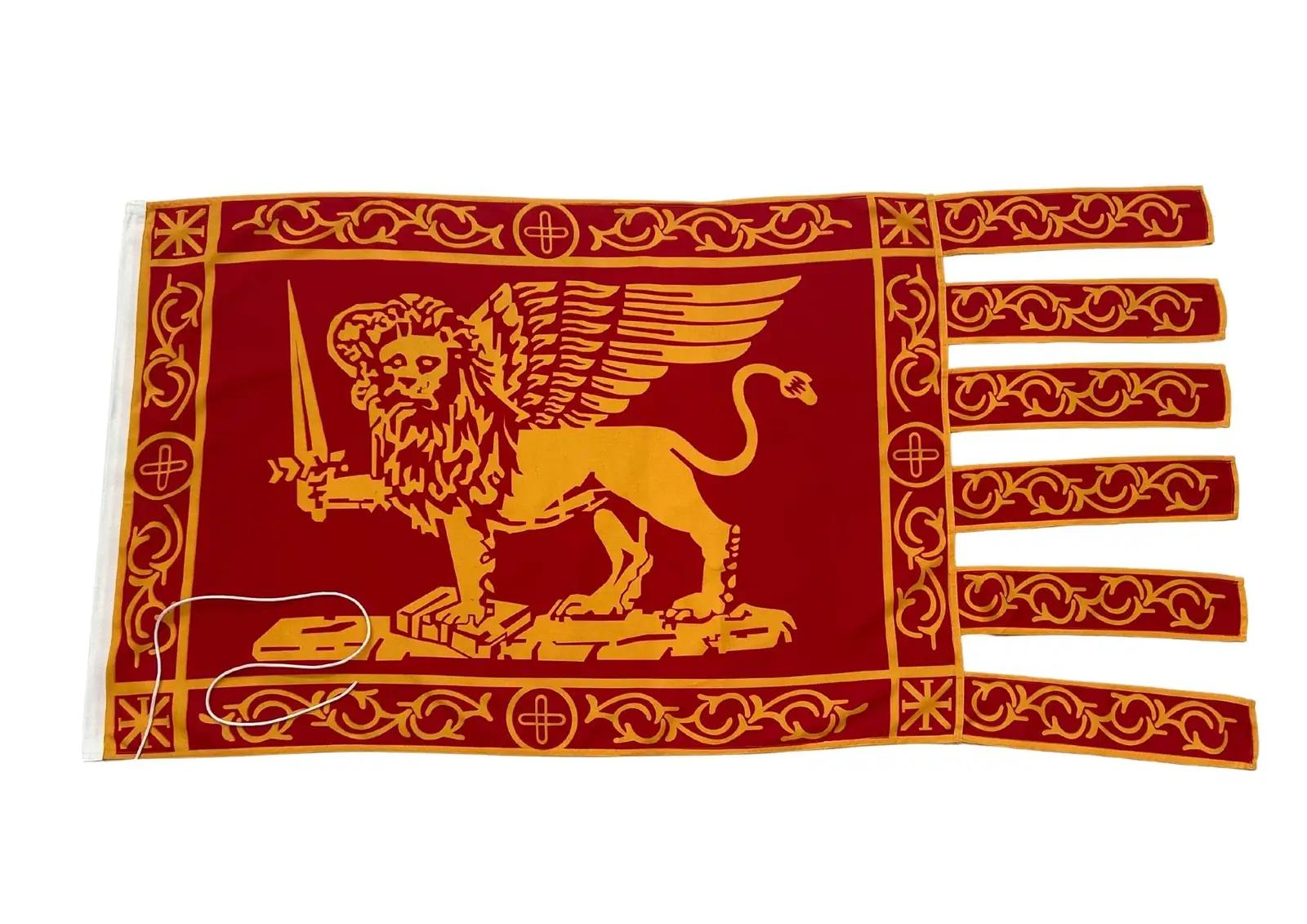 NS BANDIERE SRL lipukangas – Serenissima punane 95×175 cm