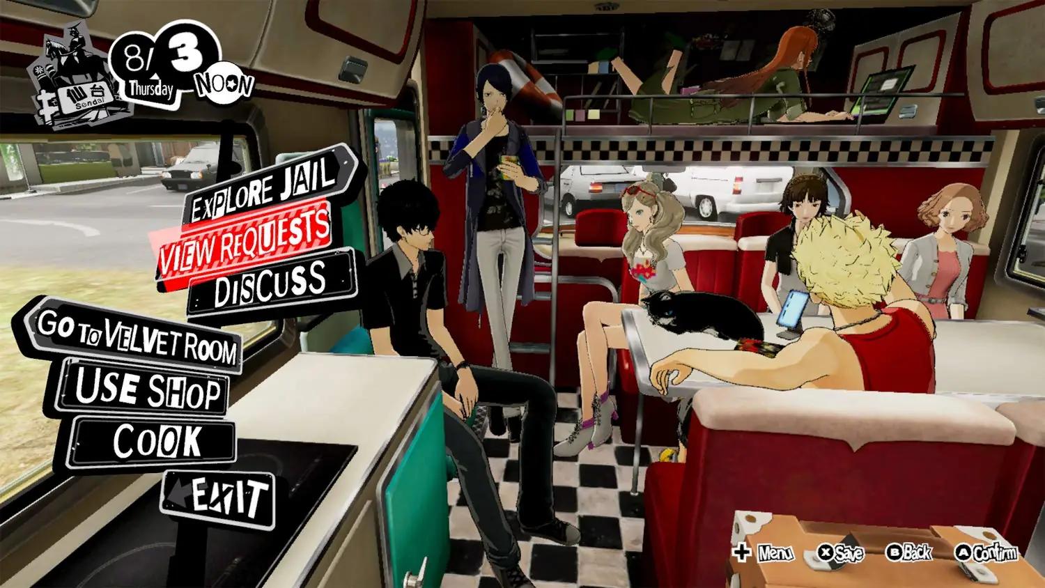 Atlus Persona 5 Strikers Limited Edition – kasutusnäide