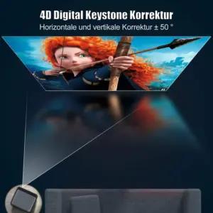 WiMiUS K1 WiMiUS Projecteur elektroonika ja foto – detailne lähivaade