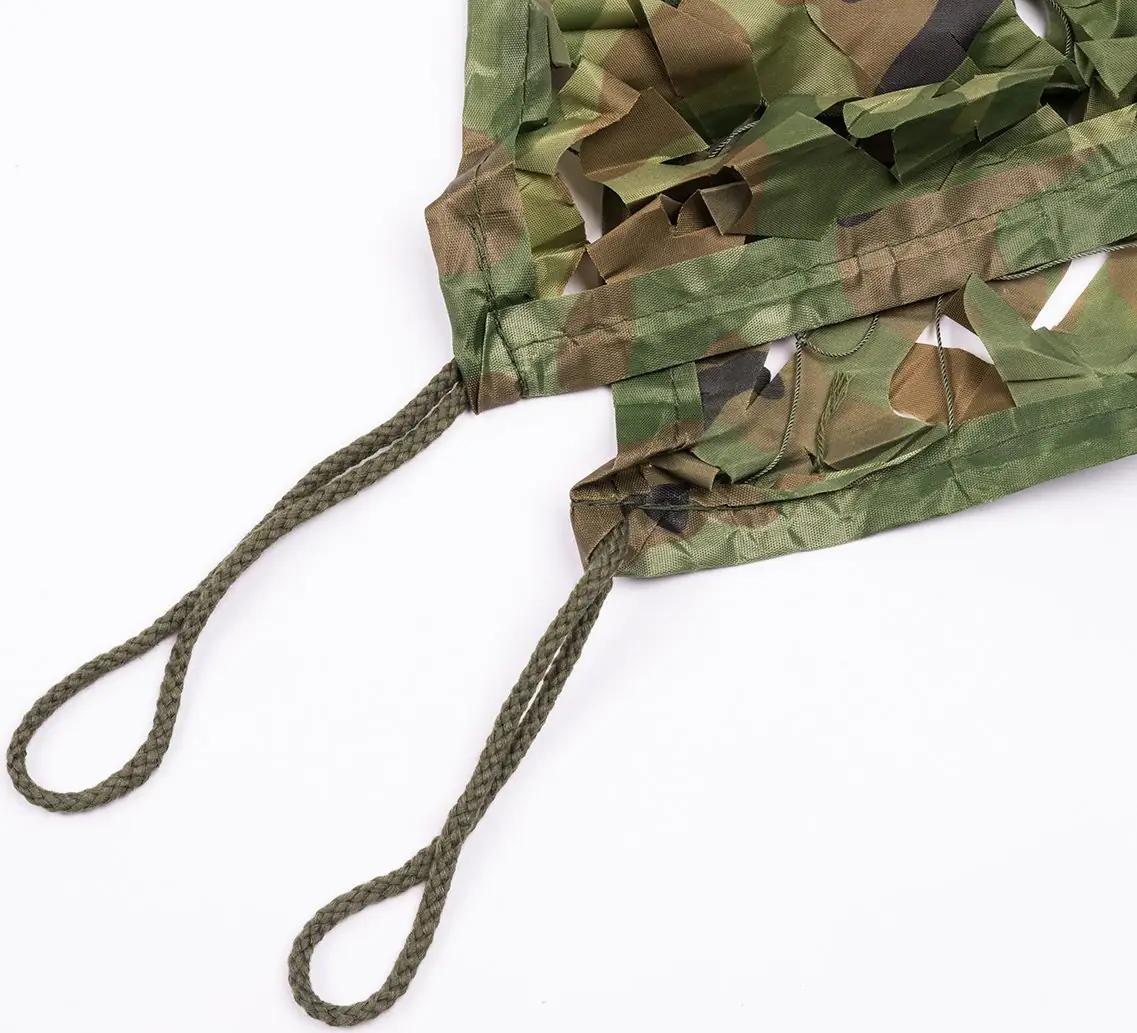 NINAT camo ripatsvõrk 2×6 m – tugev Oxford-materjal – kasutusnäide