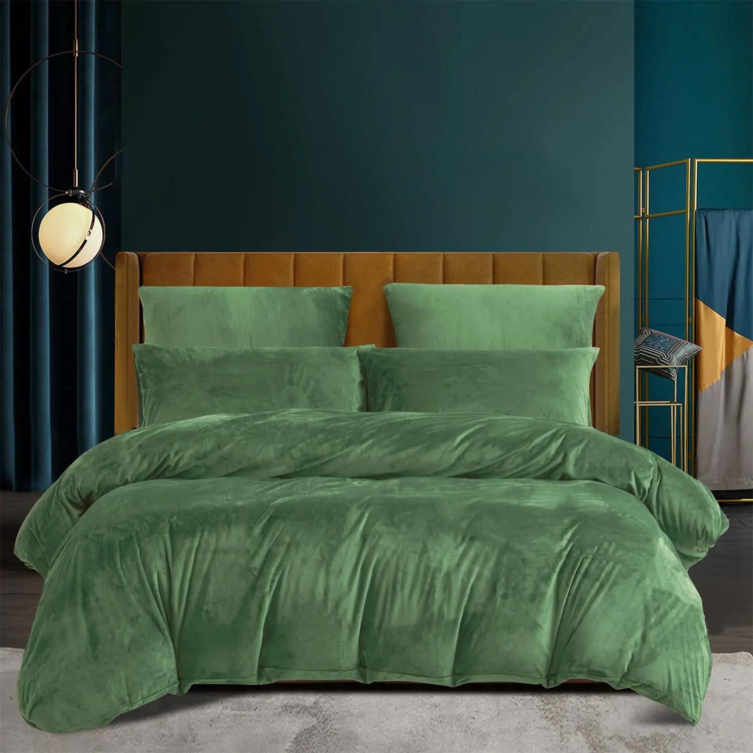 Gezu sametist flanellvoodipesu — soe ja luksuslik 140×200 cm – pilt 6