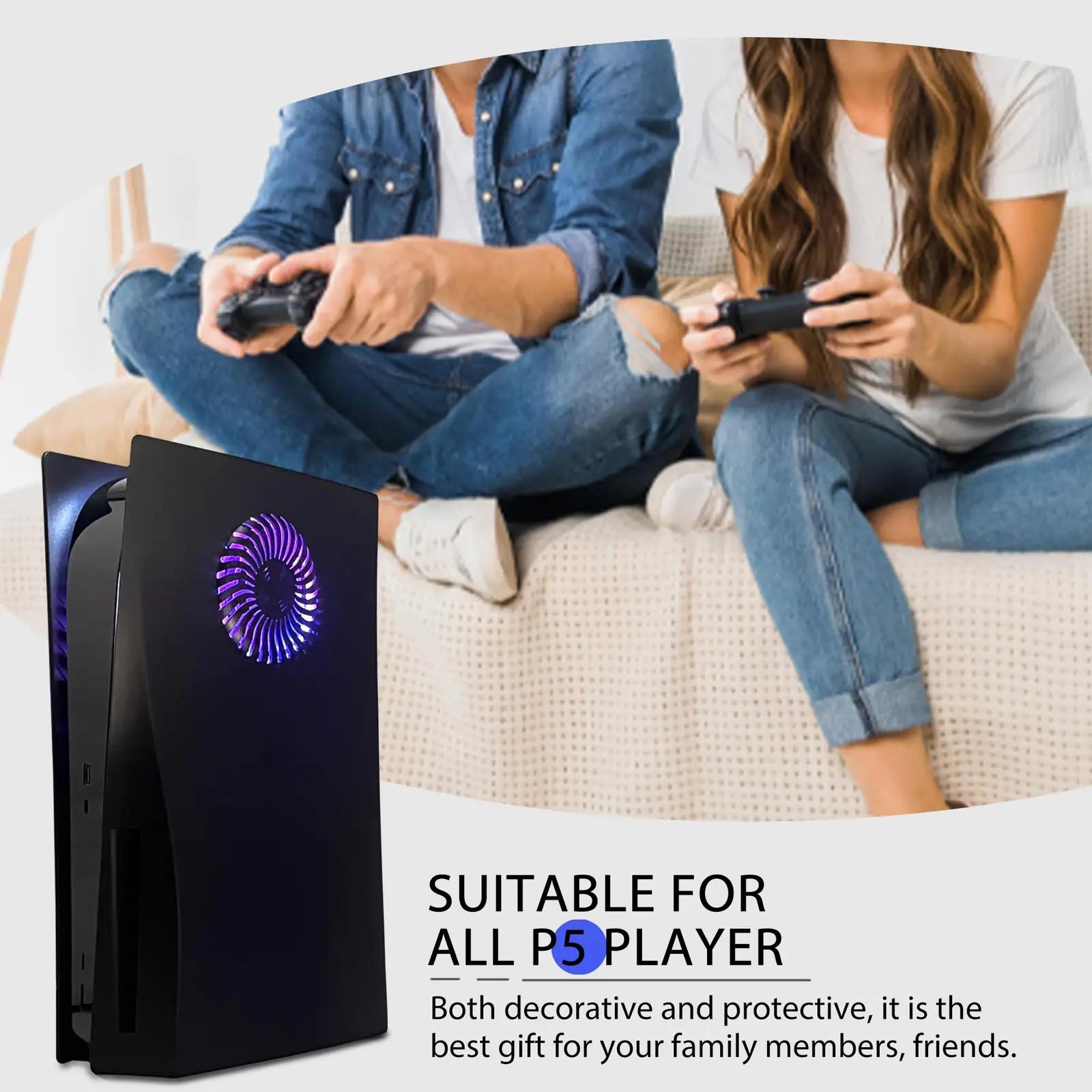 Dobewingdelou ABS-ümbris PS5 jaoks RGB-valgustusega — stiilne – pilt 8