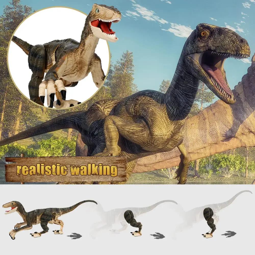 FRUSE realistlik Velociraptor dinosaurus mänguasi lastele – pilt 7
