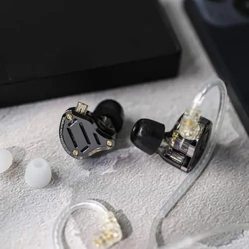 LINSOUL KZ ZS10 PRO 2 kõrvaklapid – detailne lähivaade