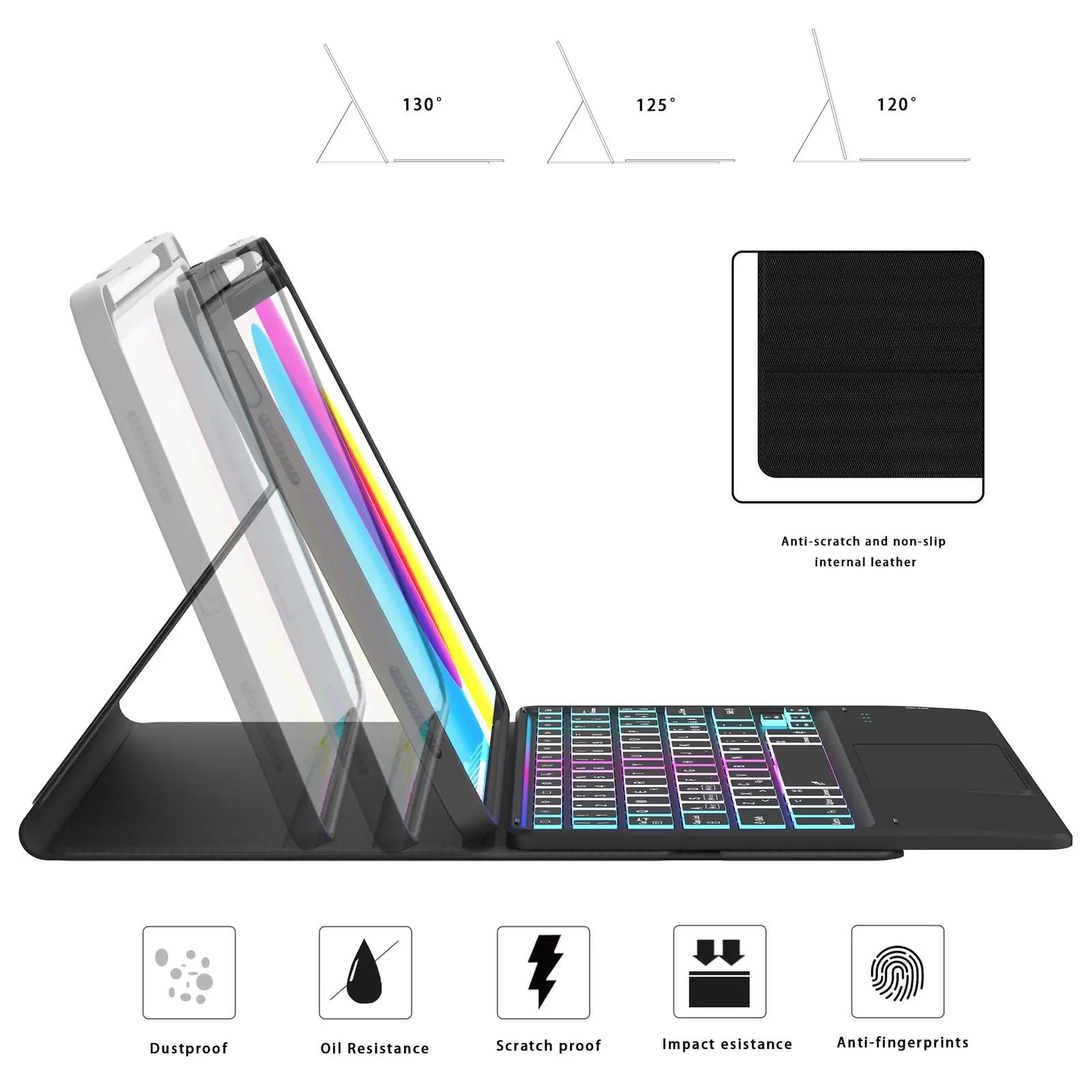 VANKEYPAD kaitseümbris-klaviatuur iPad 10,9″ – lisavaade