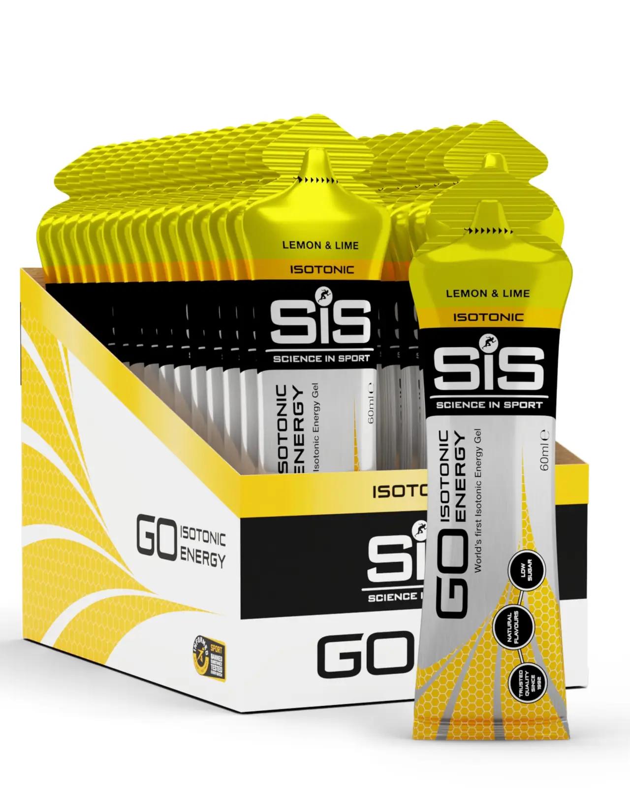 Science in Sport energigeel 30×60 ml sidrun-laim