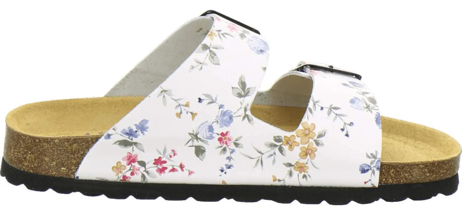 AFS-Schuhe tõelisest nahast mugavad naiste pantolettid (Flower) – pilt 6