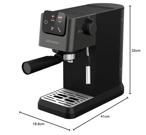 GRUNDIG kohvimasin – käsitööstiilis espresso ja piimavaht – pilt 6