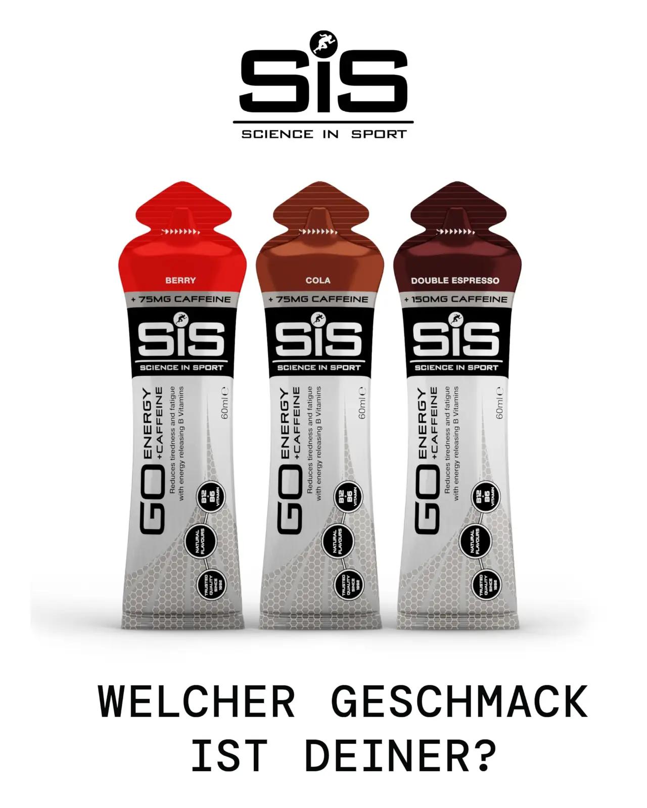 Science in Sport energigeel 30x60ml – kofeiiniga ja vegan – pilt 6