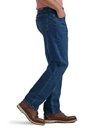 Wrangler Authentics meeste teksad – mugav ja elastne loose fit – detailne vaade