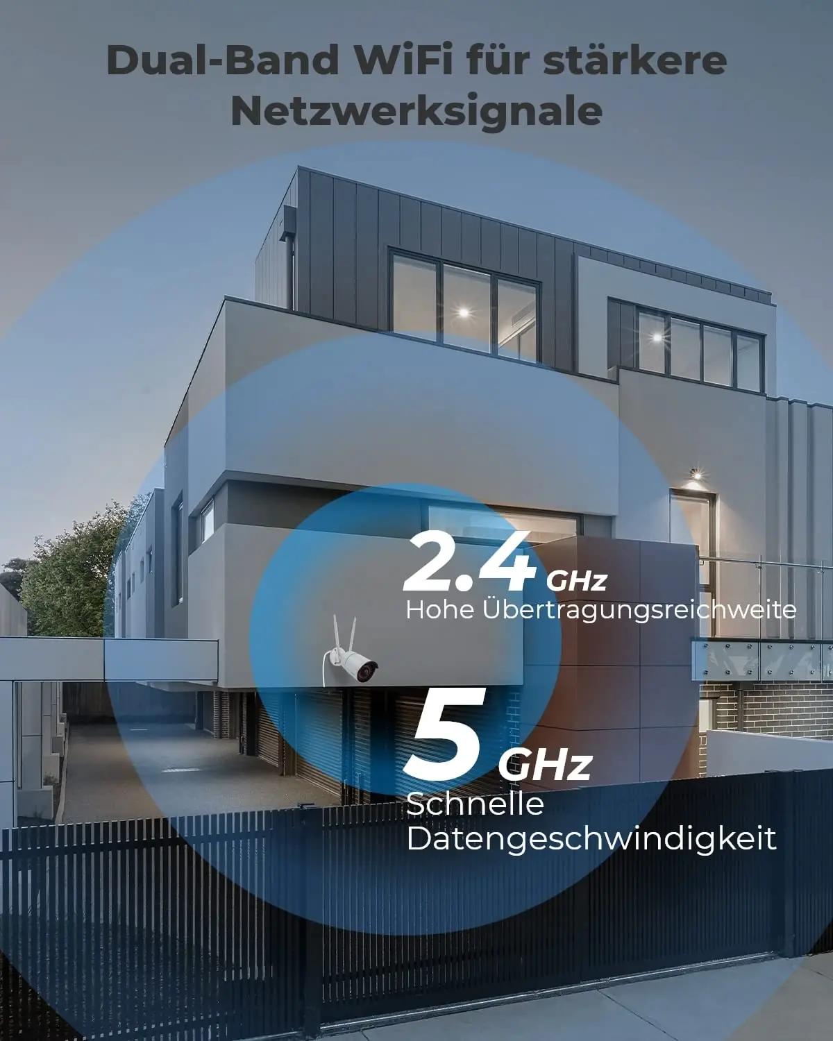 Reolink välikamera metallist korpusega – ilmastikukindel 5MP – pakend ja tarvikud
