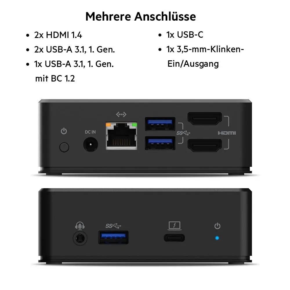 Belkin USB-C dokk universaalse kaheteljelise laadimise ja – pakend ja tarvikud