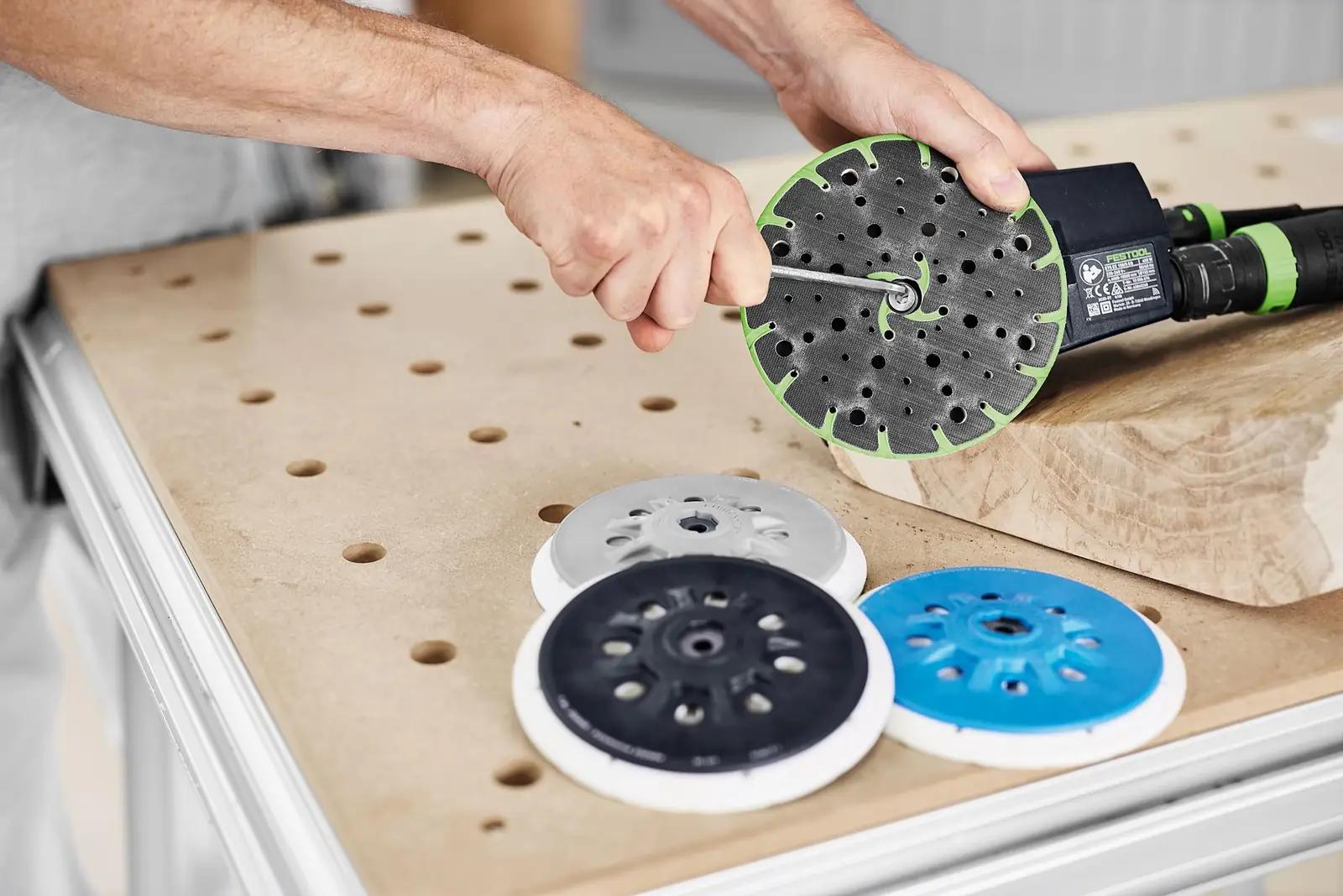 Festool kerge plastikust lihvpadi — sobib kandmiseks ja kingiks – lisavaade