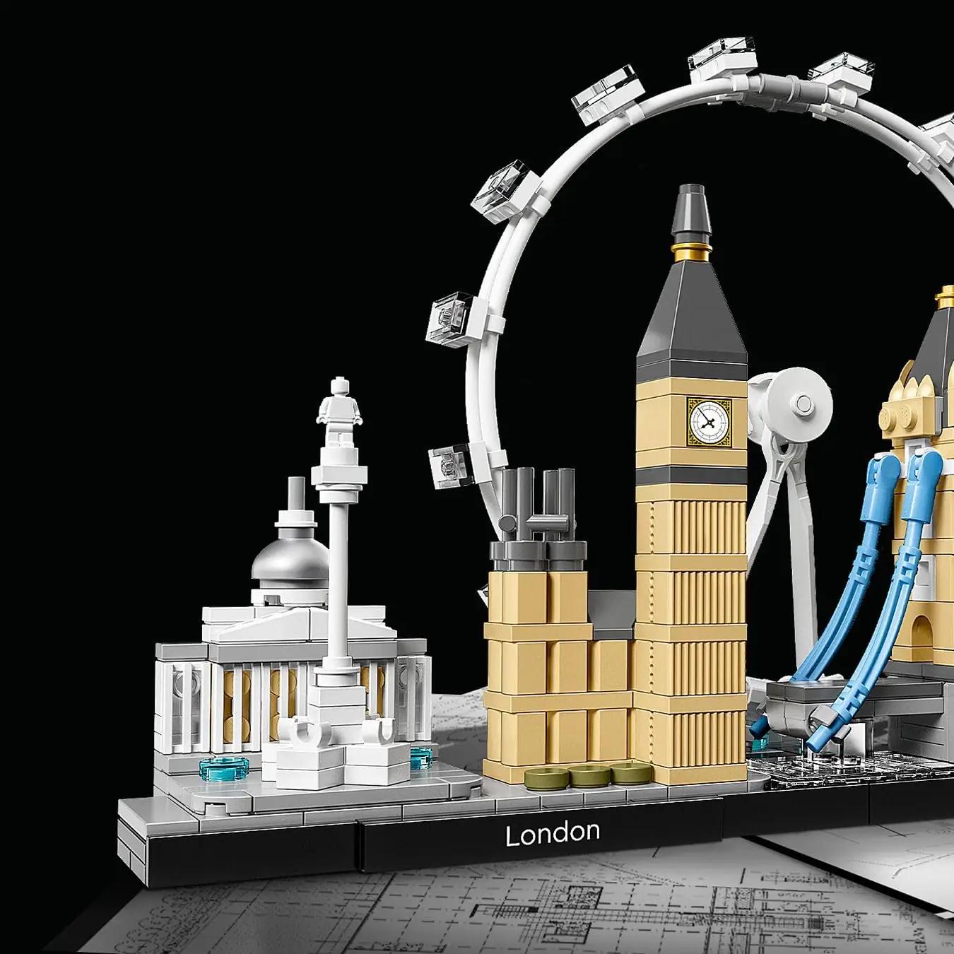 LEGO elegantne London Skyline komplekt – dekoratiivne kink – kasutusnäide