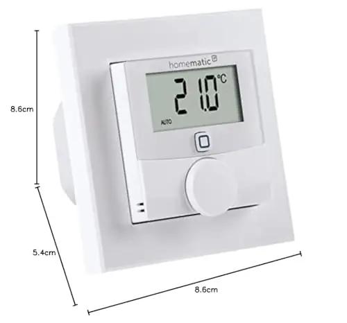 Homematic IP bimetall termostaat seinakinnitusega – energiasääst – pilt 9