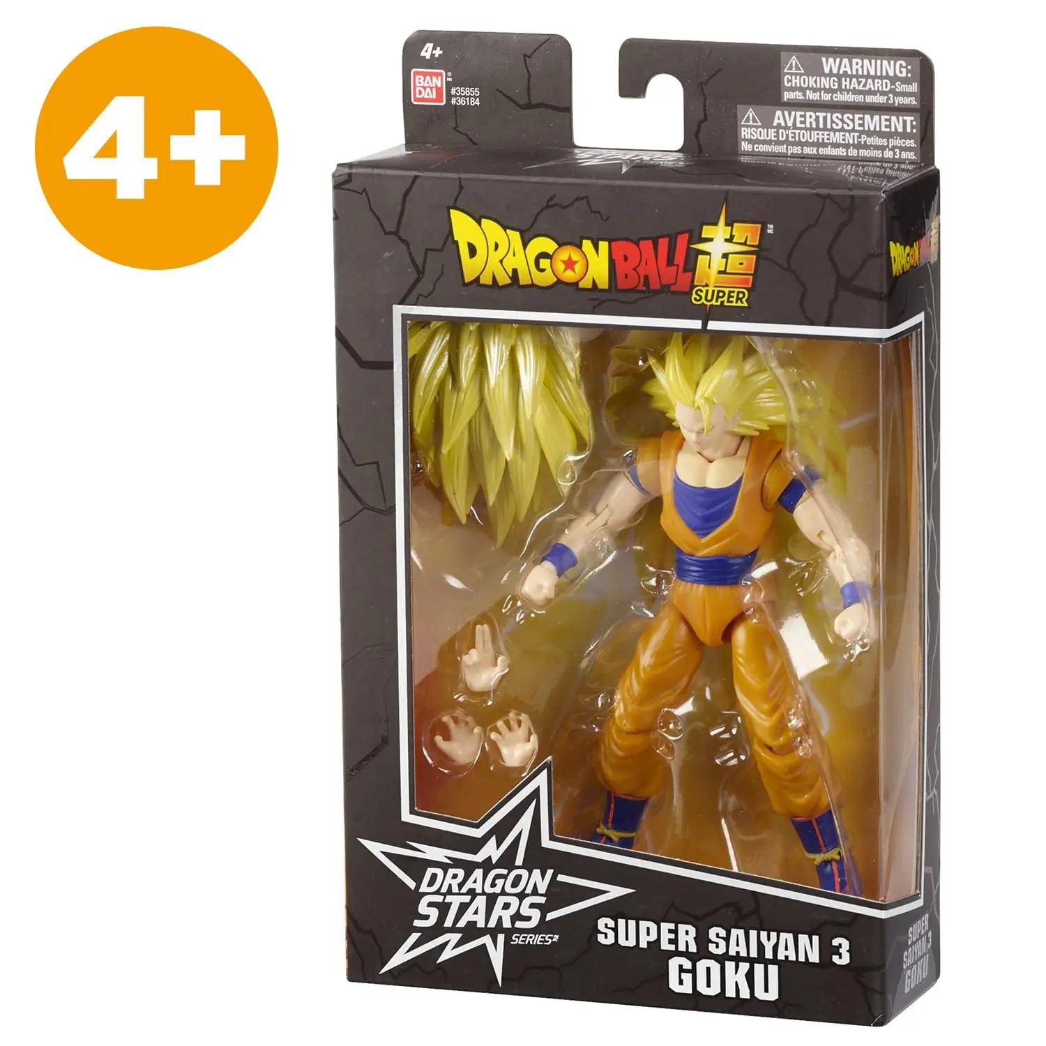 BANDAI detaljne plastikfiguur — Super Saiyan 3 Goku 17 cm – pilt 8